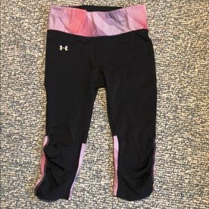 Underarmor cropped workout pant.